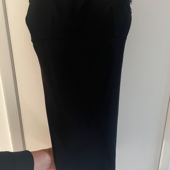 Forever 21 Black Fringe Flapper Mini Dress SIZE LARGE. Worn once. - Picture 4 of 5